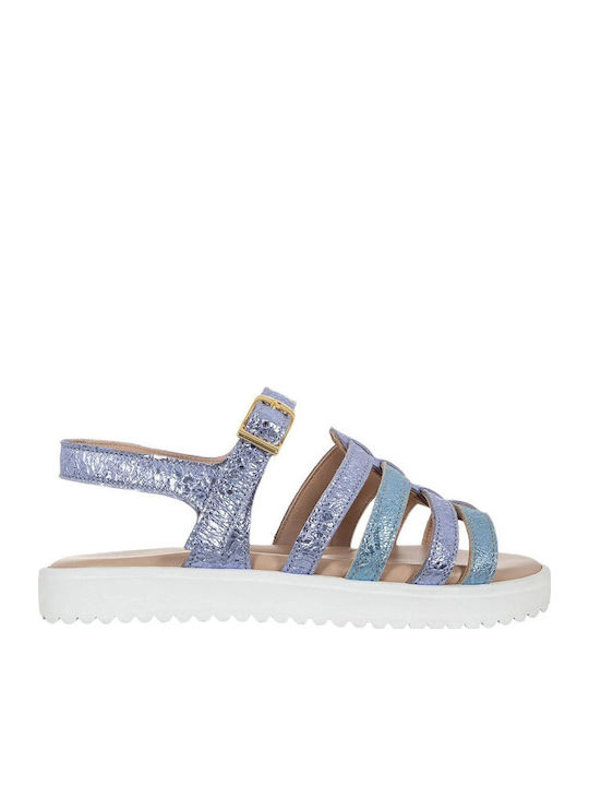 Yo Shoes Παιδικά Πέδιλα Ανατομικά Γαλάζια
