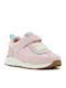 Safety Jogger Kids Sneakers with Scratch Pink