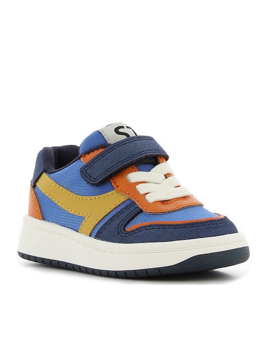 Safety Jogger Kinder Sneakers mit Klettverschluss Blau