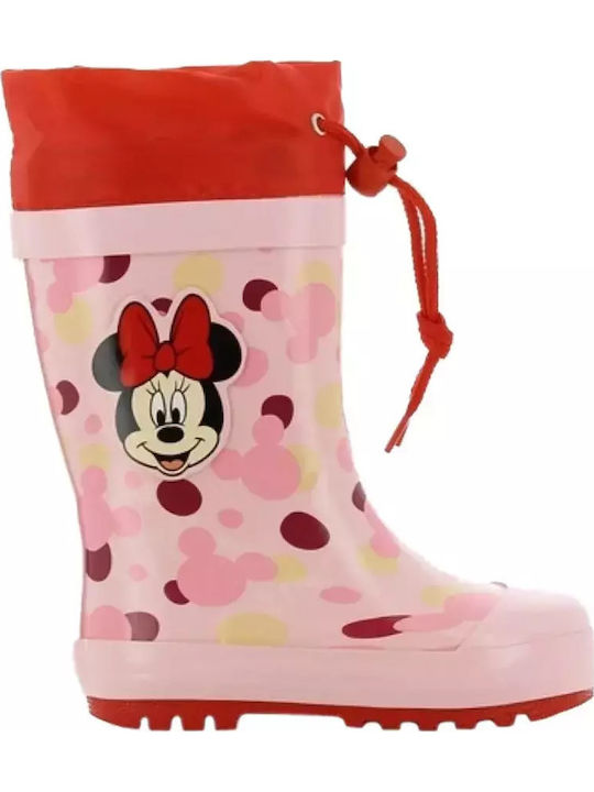Minnie Mouse Γαλοτσακι Κοριτσi Mn009238 Poz