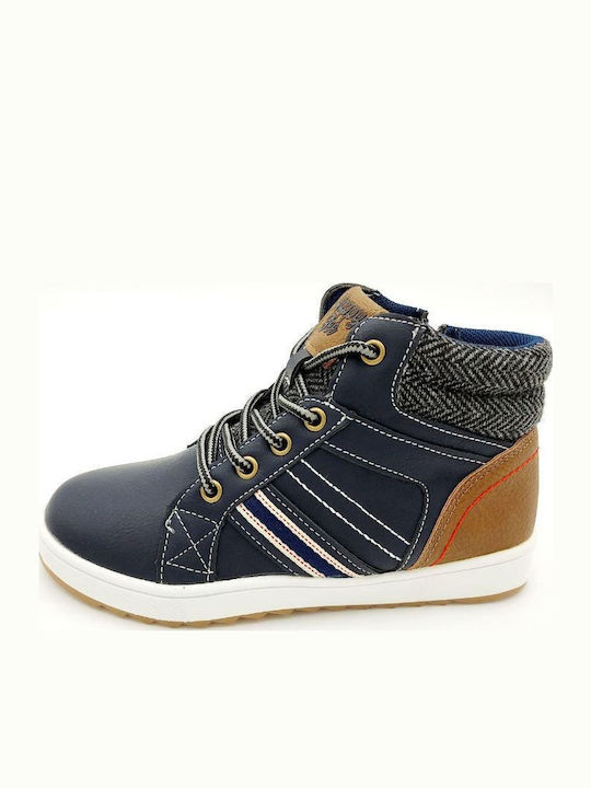 Meridian Anatomisch Kinderstiefeletten mit Reißverschluss Blau