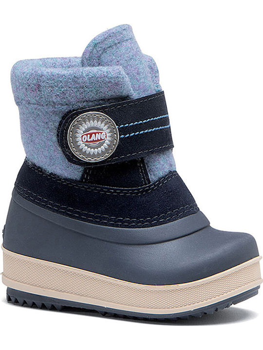 Olang Gnomo 82 Jr Ghete Copii cu Velcro Albastru
