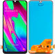 Οθόνη mit Touch-Mechanismus für Galaxy A40 (Schwarz)
