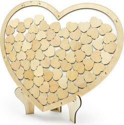 Wishes Board Wooden Hearts