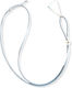 Christening Charm Necklace Handmade Light Blue 50 Pieces