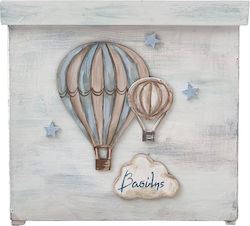 LiebeQueen Baptism Box with Hot Air Balloon Theme
