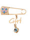 Kids Safety Pin Charm K9