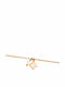 Paraxenies Kids Bracelet Chain from Gold-plated Silver with Σταυρό