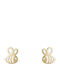 Handmade Kids Earrings K14 Little Bees 036048 036048 Gold 14 Carats