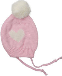 Baby Beanie 0252 Girl Pink