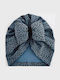 Pallina Leopard Denim Turban