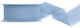 Chiffon Ribbon Blue 40mm/10m