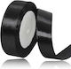 Satin-Band Tape Schwarz 20mm/23m