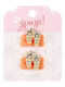 Souza Λαστιχακια Hair Elastic Marinel Flip Flop 2τμχ