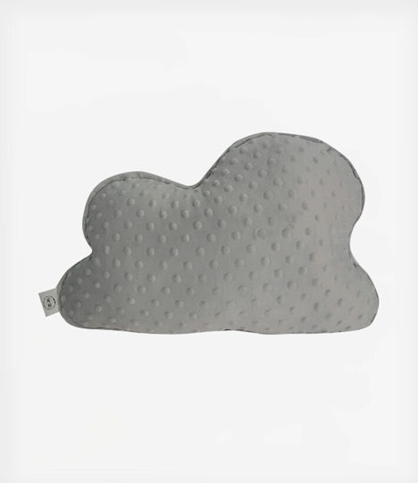 Διακοσμητικό Μαξιλάρι Βελουτέ Grey Cloudy