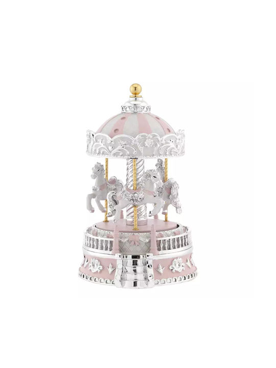 Bagutta Musical Carousel Silver Girl 17cm 4205-01r