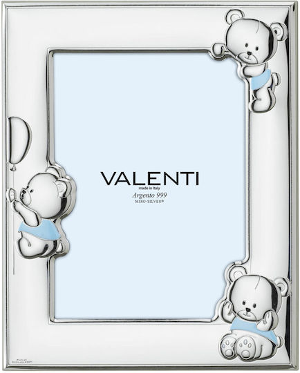 Silver Children's Photo Frame Valenti 9x13 73152/3lc