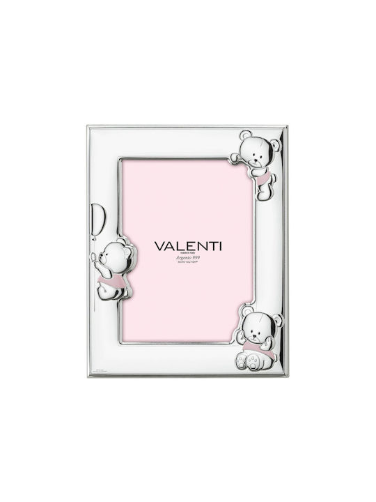 Ασημένια Παιδική Κορνίζα Valenti 9x13 73152/3lr
