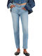 Γυναικείο Jean Παντελόνι Mid Rise σε Boyfriend Εφαρμογή