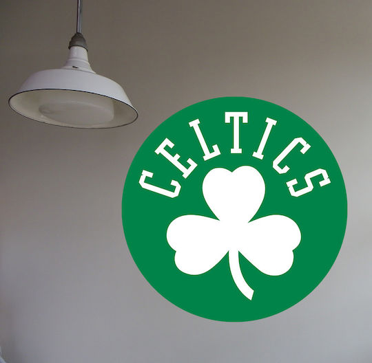 Αυτοκόλλητo Τοίχου Nba Celtics Sp51 100cm