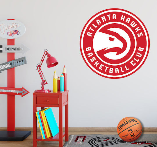 NBA Atlanta Hawks Wall Sticker Sp45 70cm