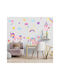 Wandsticker Rosa Einhörner 260x100cm