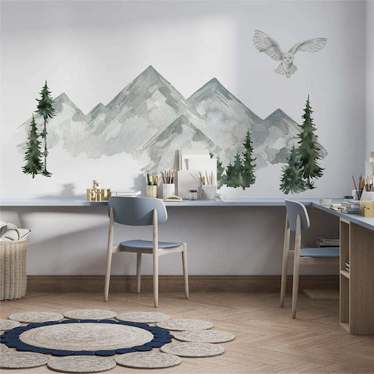 Стикер за стена Кукувицата в планинските върхове 145x60см