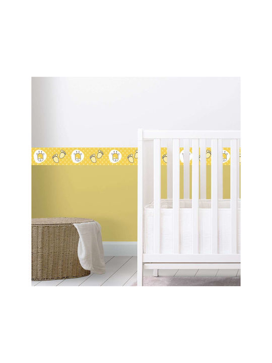 Caravelshop Детска стикерна за стена Стена Граница 125x15бр