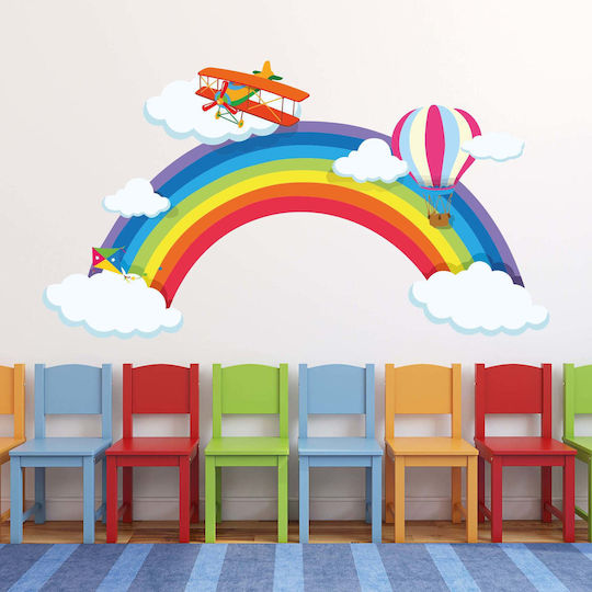 Kinder Wandsticker Regenbogen 40x70cm