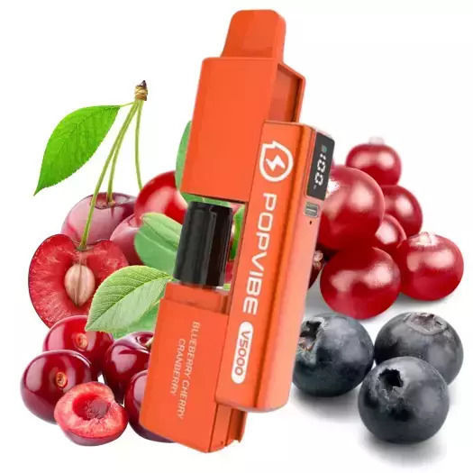 Geek Vape Popvibe V5000 Țigară Electronică de unică folosință 5000 Inhalări Blueberry 10ml 20mg