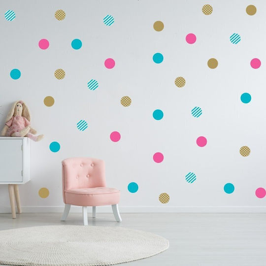 Kinder Wandsticker Punkte