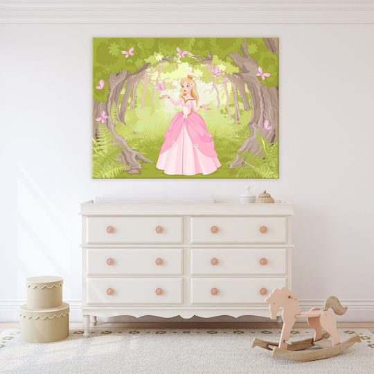 Детски Панел Канва Вещица 30x40см