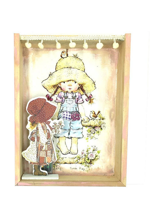 LiebeQueen Kids Framed Wall Painting with Lighting