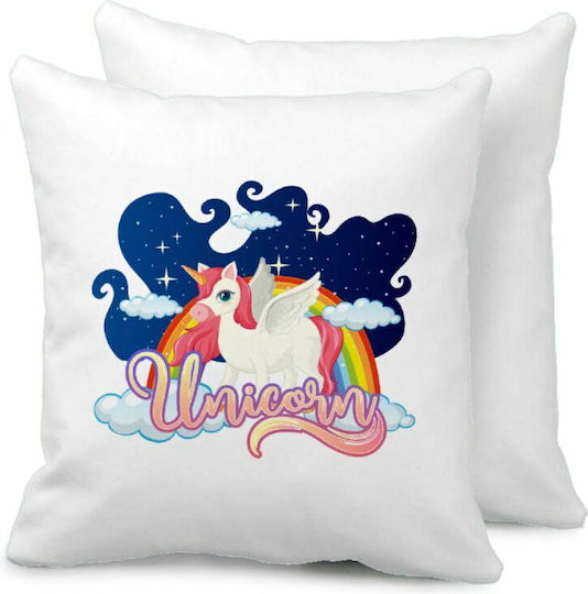 Unicorn Sofa Pillow 40x40cm Filling Included