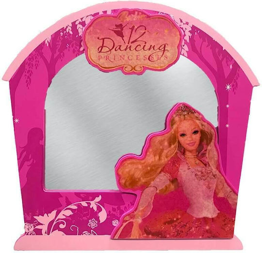Ξύλινος Καθρέφτης Barbie Dancing Princess
