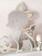 Caravelshop Kids Decorative Mirror Animals made of Wood 50x30cm