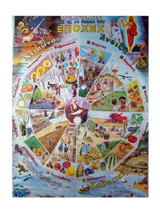 Educațional Afiș pentru Copii Hartă 200x140buc