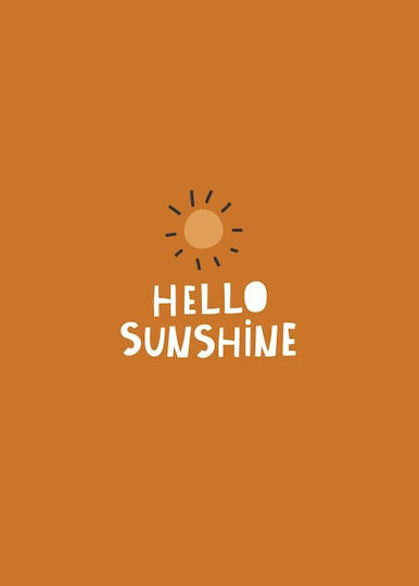 Hello Sunshine Poster Paper 15x20cm