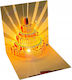 Beautiful Birthday Card Music Light Led Cake Magical Glowing