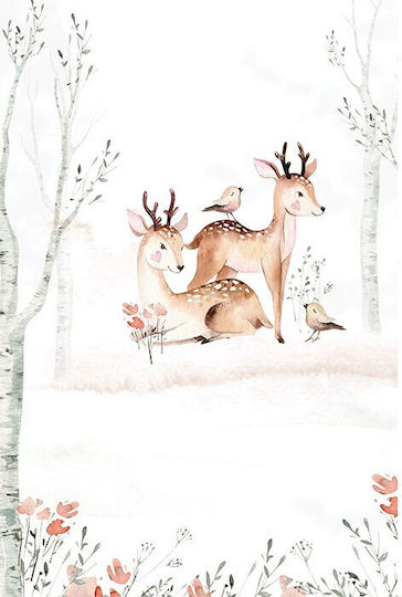 Posters Poster Brown Little Deer Paper 15x20cm