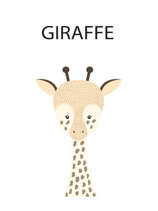 Αφίσες Poster Giraffe Χαρτί 15x20cm