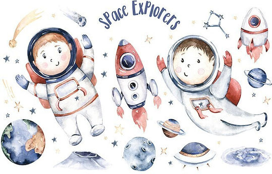 Kinderposter Poster Für Kinder Astronauten Papier 20x15cm
