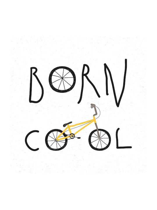 Αφίσες Poster Born Cool Χαρτί 40x40cm