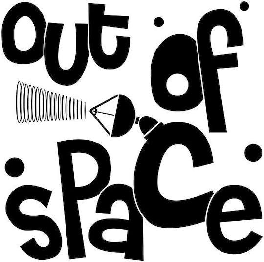 Poster Out Space Kinderposter 40x40cm