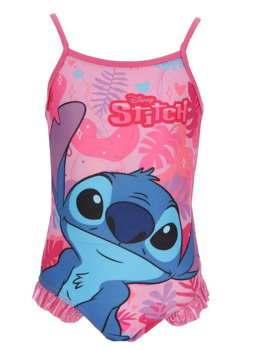Disney Lilo & Stitch Kids Swimwear One-Piece Pink