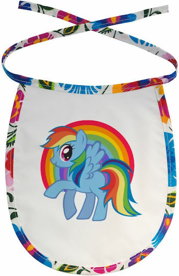 My Little Pony Σαλιάρα Μωρού Αλέκιαστη Κορδόνι Χρωματιστή