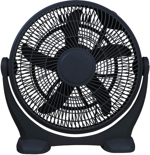 Elite Ανεμιστήρας Δαπέδου 60W Διαμέτρου 35cm Μαύρος