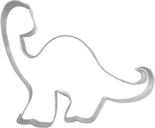 Metal Cookie Cutter Aliprantis Dinosaur Diplodocus 1 Pc 018.07.421