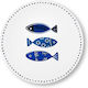 Keramische Warmhalteunterlage 16 cm Ocean