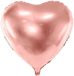 Foil Balloon Heart Pink Gold 61cm